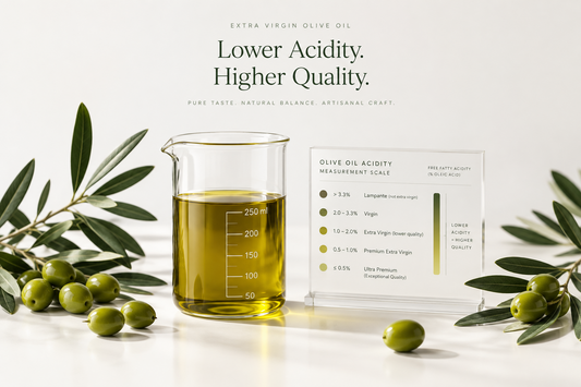 Low Acidity Olive Oil: Free Fatty Acids, Quality Standards & What They Mean