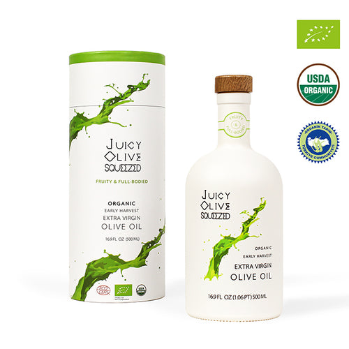 Fruity & Full bodied | Organic Early Harvest Extra Virgin Olive Oil | 500 Ml Bottle | Acidity ≤0.2%