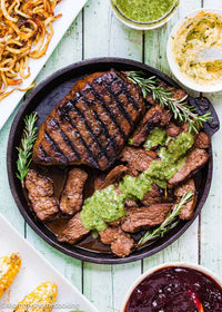 Grilled steak