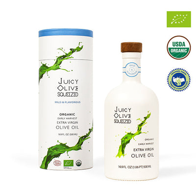 Test-Mild & Flavorous | Organic Early Harvest Extra Virgin Olive Oil | 500 Ml Bottle | Acidity ≤0.3%