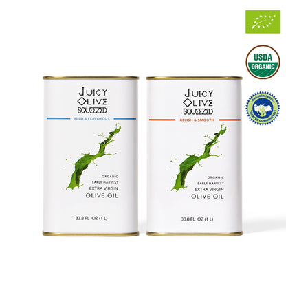 Relish & Smooth + Mild & Flavorous Duo | (1 L Tin)