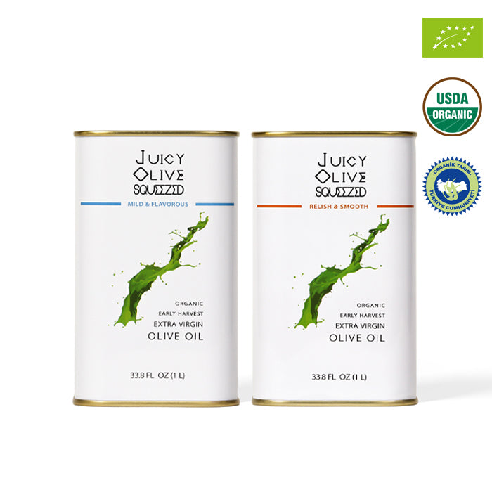 Relish & Smooth + Mild & Flavorous Duo | (1 L Tin)