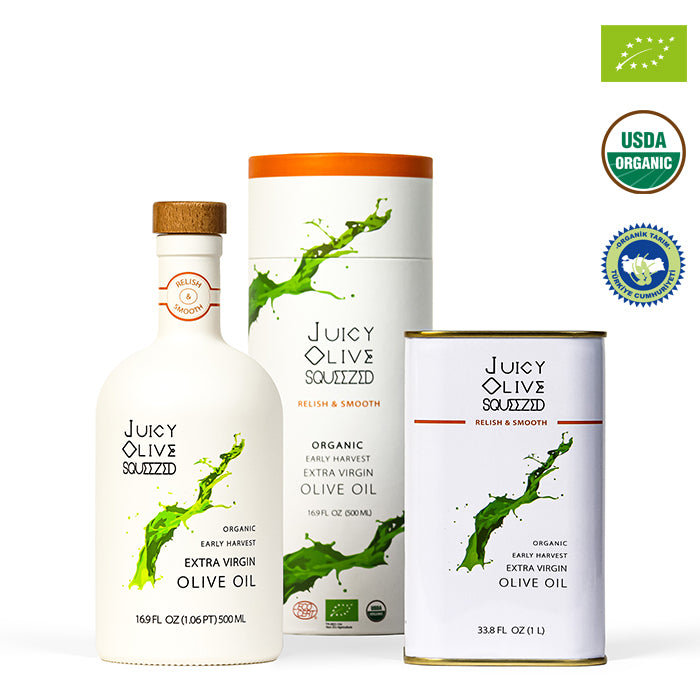 Relish & Smooth Compact Collection | (500 ml Bottle + 1 L Tin)