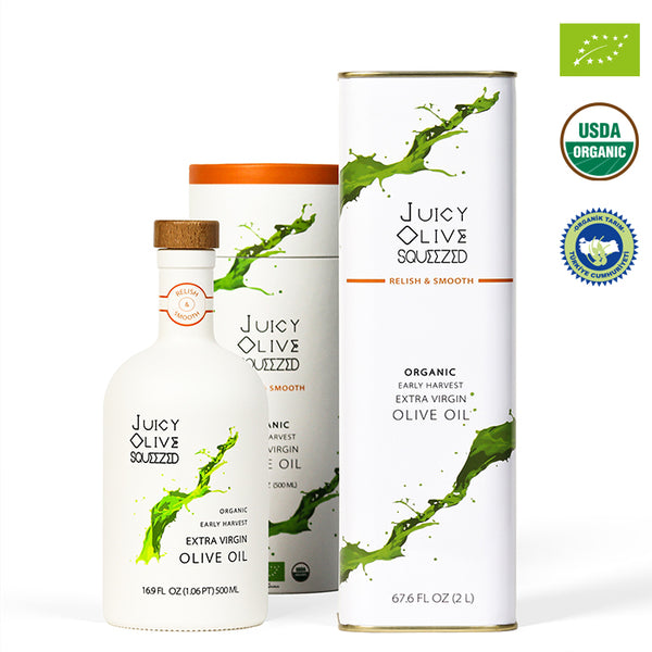Relish & Smooth Essential Collection | (500 ml Bottle + 2 L Tin)