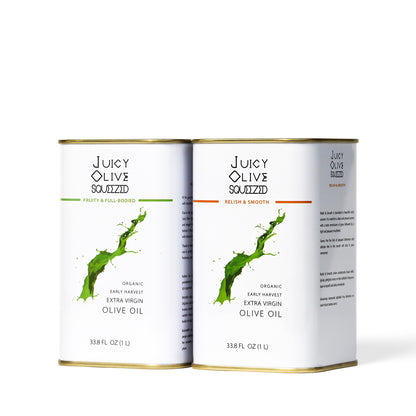 Fruity & Full-Bodied + Relish & Smooth | (1 L Tin)