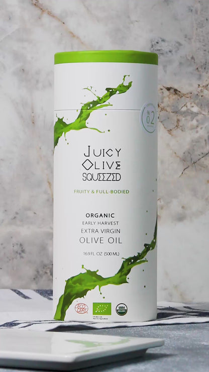 Fruity & Full bodied | Organic Early Harvest Extra Virgin Olive Oil | 500 Ml Bottle | Acidity ≤0.2%